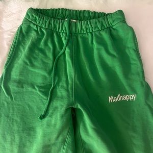 Madhappy green sweatpants